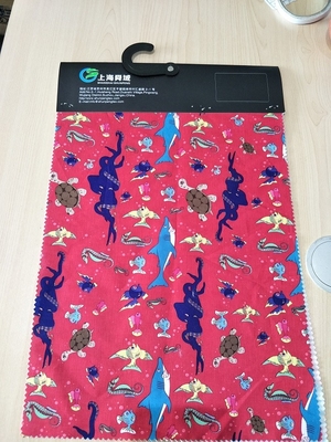 240t 초극세사 승화 인쇄형 패브릭 120gsm 페아체드 능직