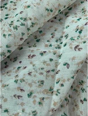 75D+80D*75D 3cm 실버 커팅 프린트