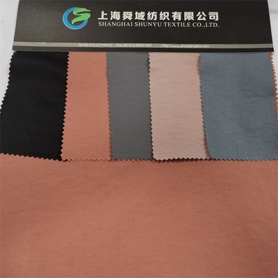 160gsm 주름 폴리 스판덱스 블렌드 패브릭 T400 Wr 폴리에스테르 재킷 소재