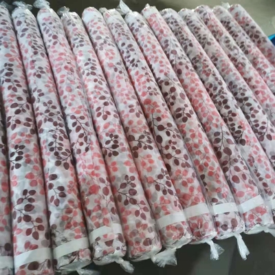 120gsm 75d는 면 능직물, 인쇄된 폴리에스테르 승화 구성을 피치