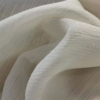 은 방사 견모슬린 단단한  85gsm 폴리에스테르 치프온 구성