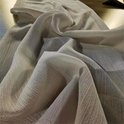 은 방사 견모슬린 단단한  85gsm 폴리에스테르 치프온 구성