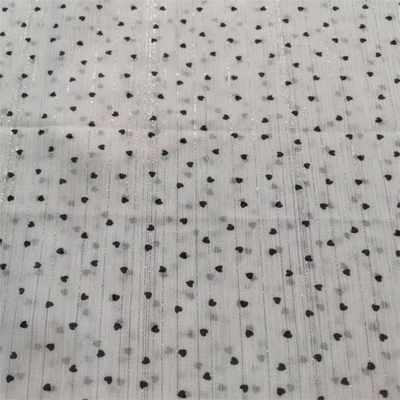 디지털 인쇄 방사 은 치프온 구성 75dx75d 120gsm