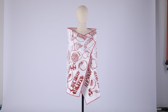 140x70cm 가벼운 해변 전표면 스냅 패스너 200gsm 휴대용 매트
